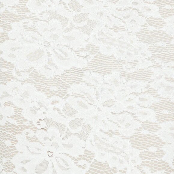 Bridal White Lace Maxi Dress - Picture 3 of 4